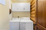 Washer and dryer for your convenience.